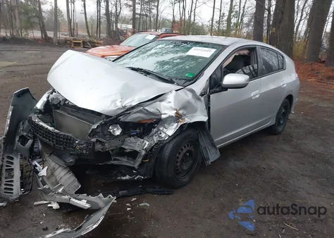 2013 Honda Insight Lx from USA, damaged, VIN JHMZE2H55DS000458